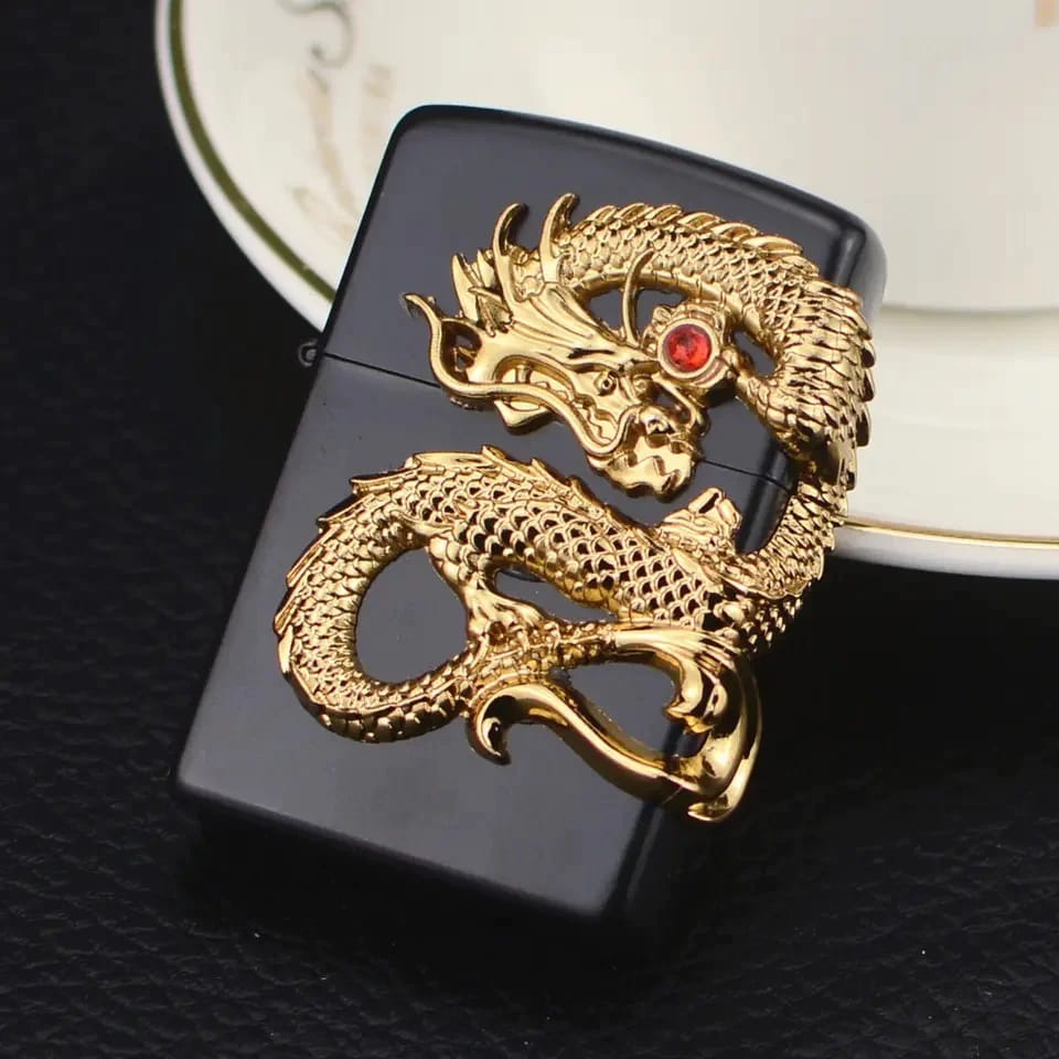 3d Dragon Zippo Lighter