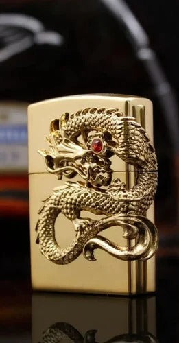 3d Dragon Zippo Lighter