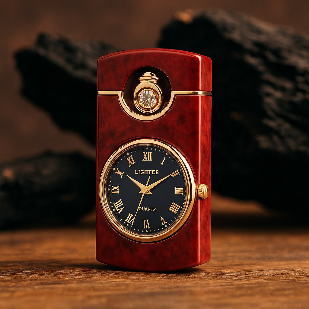 Multifunction Jet Torch Lighter With Watch
